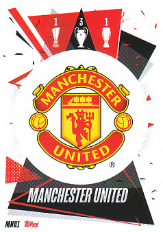 Team Badge Manchester United 2020/21 Topps Match Attax CL Team Badge #MNU01